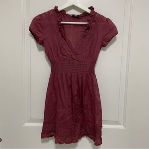 ✨2 for $20 / 3 for $25✨ Aritzia Wilfred Babydoll Cotton Tunic Top Size XXS